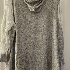 Torrid Super Soft Plush Gray Top